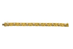 Fancy link bracelet