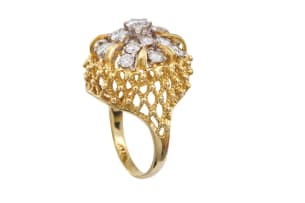 Diamond dress ring
