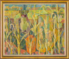 Alfred Krenz; Basuto Going Through Mielies