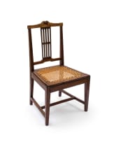 A Cape stinkwood and fruitwood side chair, early 19th century