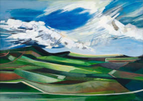 Erik Laubscher; Winter Landscape