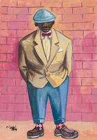 Peter Clarke; Figure Wearing a Suit