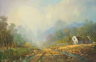 Gabriel de Jongh; Farmhouse