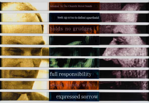 Sue Williamson; Neville Clarence – Hold no Grudge – Abuoobaker Ismael, Truth Games series