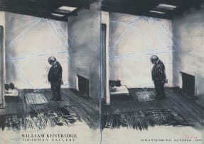 William Kentridge; William Kentridge Goodman Gallery, poster