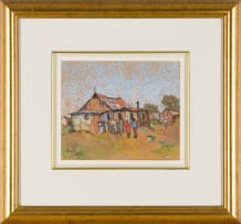 Conrad Theys; Cottages and Figures
