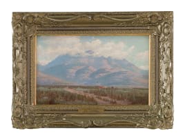 Jan Ernst Abraham Volschenk; Cloud Crested Mountain near Riversdale