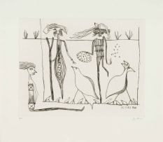 Walter Battiss; Figures and Birds