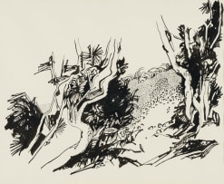 Walter Battiss; Coastal Trees