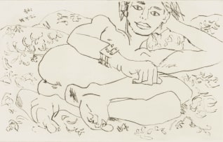 Walter Battiss; Reclining Figure