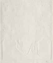 Walter Battiss; Embossed Rock Figures