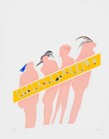 Walter Battiss; Four Excessive Females