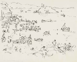 Walter Battiss; Islet of Stalida, Pirseus