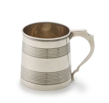 A George III silver christening mug, Joseph Felix Podio, London, 1810