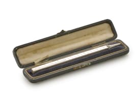 A George V silver mechanical pencil, W.S, Birmingham, 1923