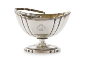 A George III silver sugar basket, John Emes, London, 1798