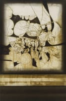 Douglas Portway; Abstract Composition with Figures and Animals