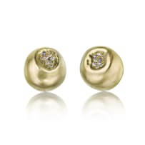 Dimple earrings, Emefa Cole
