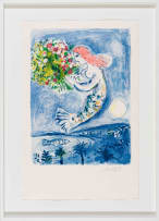 Marc Chagall; La Baie Des Anges (The Bay of Angels) (Mourlot 350)