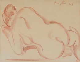 Irma Stern; Reclining Female Nude