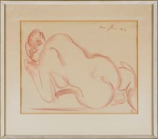 Irma Stern; Reclining Female Nude
