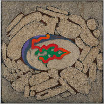 Idelle Weber; Cellular Organic Abstract