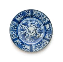 A large Japanese Arita VOC dish, second half 17th century