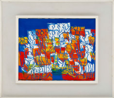 Walter Battiss; Figures in Yellow and Red