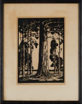 Jacob Hendrik Pierneef; Bloekombome (Blue Gum Trees) (Nilant 76)