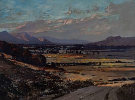 Robert Gwelo Goodman; Landscape with Vineyards