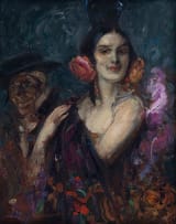 John Henry Amshewitz; Spanish Lady with Companion