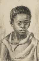 Maggie Laubser; Portrait of a Girl