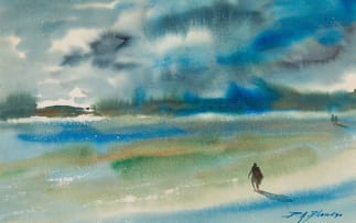 Pralhad Anant Dhond; Figure by the Sea