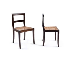 Two Cape stinkwood kerkstoele, 19th century