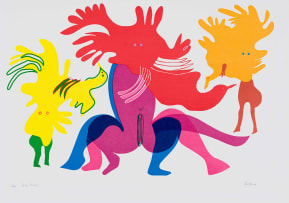 Walter Battiss; Bird Masks