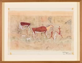 Walter Battiss; Diepkloof, Rouxville District, Orange Free State