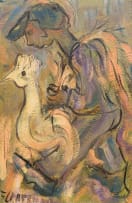 Frans Claerhout; Figure with Chicken
