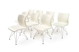 Set of eight Weightless chairs, South Africa, 21st century