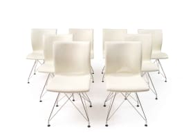 Set of eight Weightless chairs, South Africa, 21st century