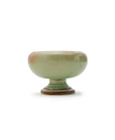 Linn Ware/Ceramic Studio; Bulbous bowl with tiered foot