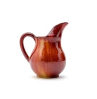 Linn Ware/Ceramic Studio; Rust jug