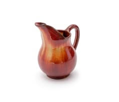 Linn Ware/Ceramic Studio; Rust jug