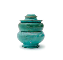 Linn Ware/Ceramic Studio; Three bowls and a lidded vessel, four