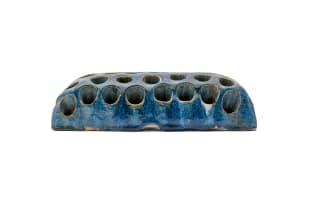 Linn Ware/Ceramic Studio; Rectangular flower frog