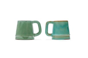 Linn Ware/Ceramic Studio; Tankards, two