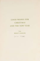 Ernest Ullmann; Figure in Relief, Greeting Card