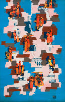 Walter Battiss; Spirit of Africa, diptych