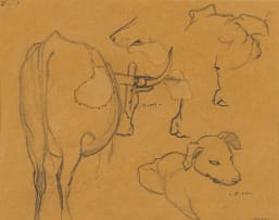 Erich Mayer; Dog and Cow studies