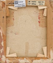 Trevor Coleman; Untitled (Abstract in Red and Brown)