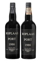Boplaas Family Vineyards; Port; 1986; 2 (1 x 2); 750ml